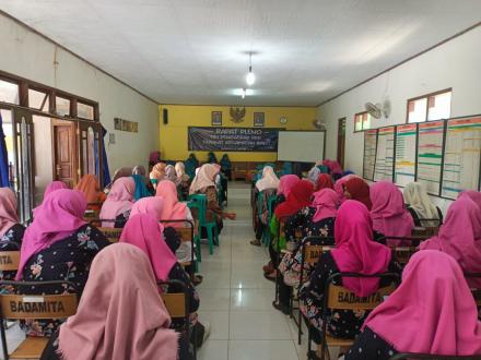 TP PKK BADAMITA GELAR RAPAT PLENO TP PKK TINGKAT KECAMATAN RAKIT